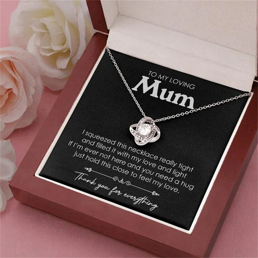 Vinencia Heart Necklace for Mother'S Day with Card Box 