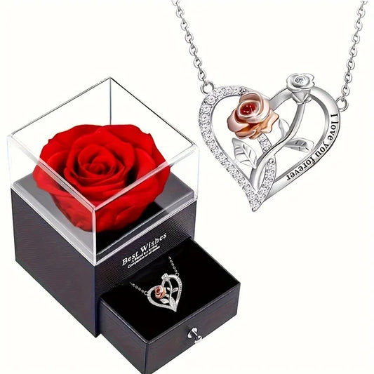 Vinencia Necklace with Rose Gift Box